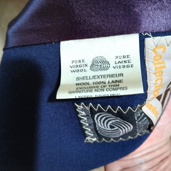 VINTAGE Midi Winter Coat - 100% Virgin Wool - Picture 15 of 15